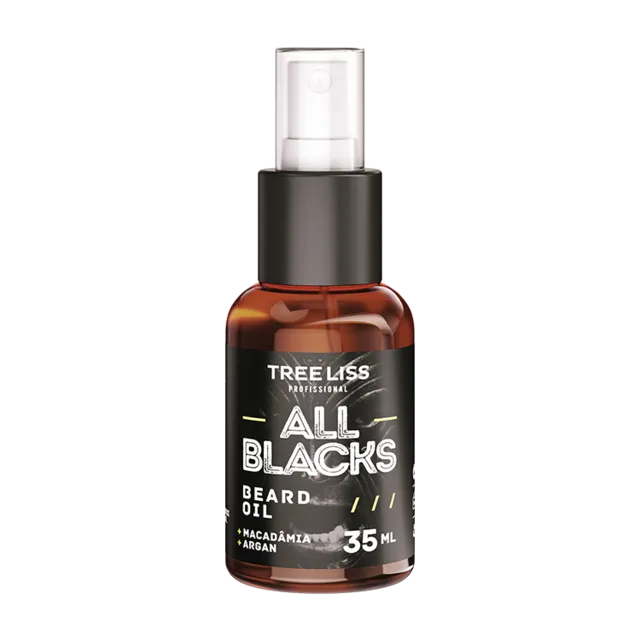 Óleo p/ Barba All Blacks 35ml - Tree Liss