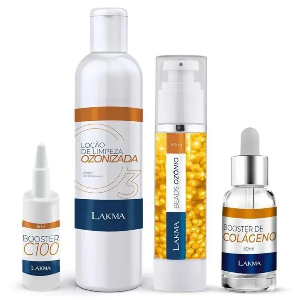 Linha Ozônio Premium Rejuvenescedor Facial 4 Passos Lakma