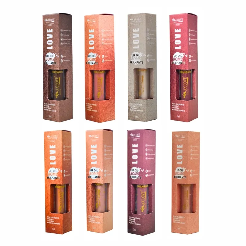 Lip Oil Bomb Brilhante 5ml Max Love