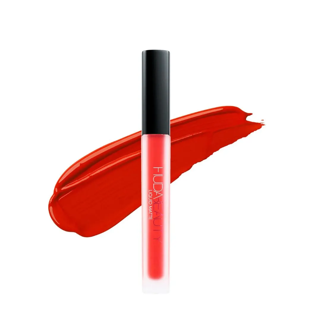 Liquid Matte Lipstick in Alluring Huda Beauty