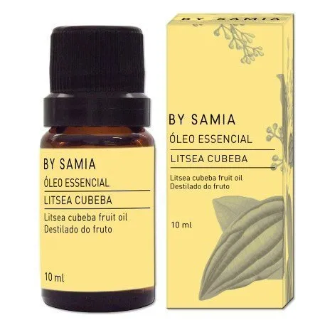 Óleo Essencial de Litsea Cubeba - By Samia - Frasco com 10ml