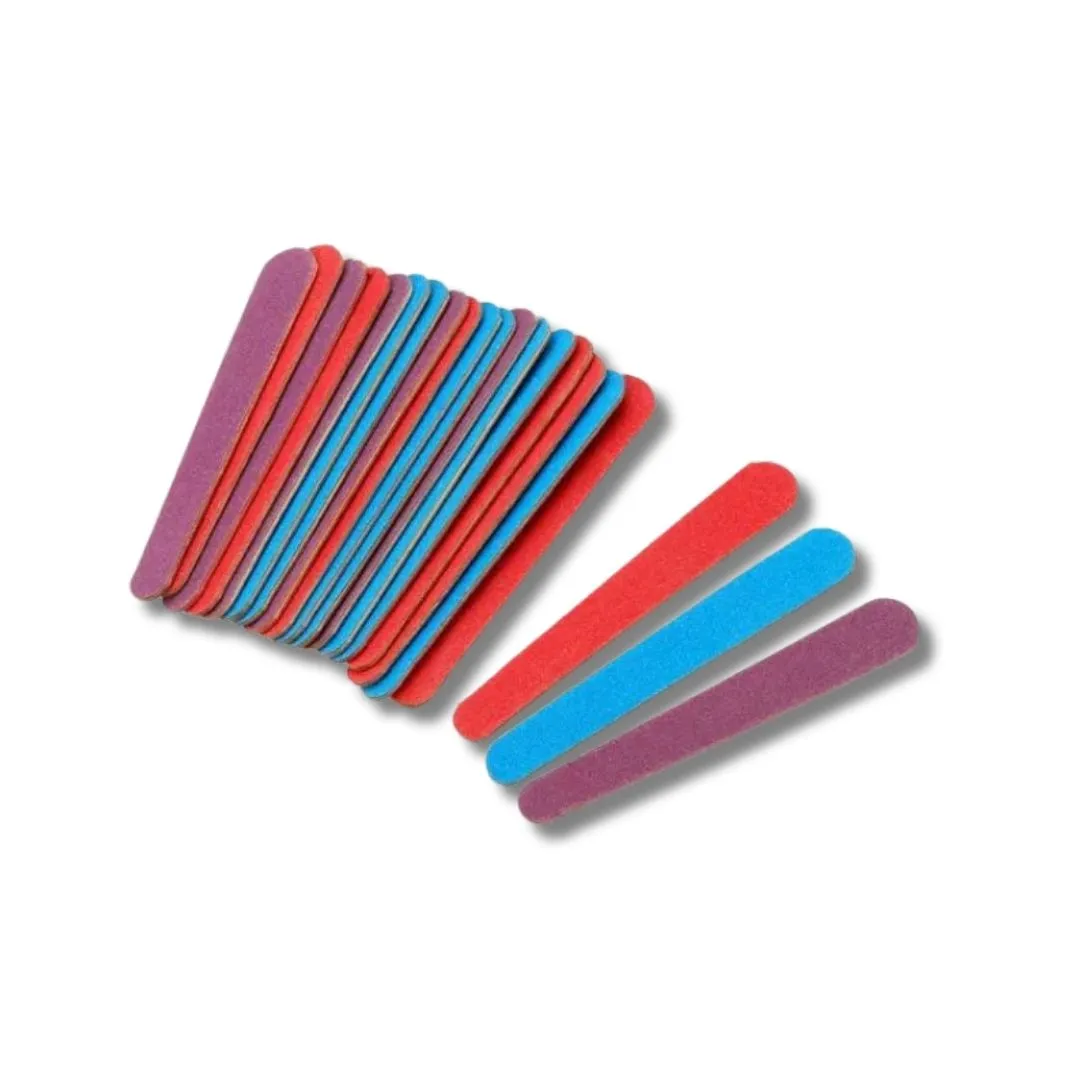 Lixa para Unhas Santa Clara Colorida Mini 144Un  Ref1063