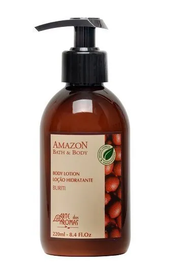 Loção Hidratante de Buriti - Arte dos Aromas - Frasco com 220ml