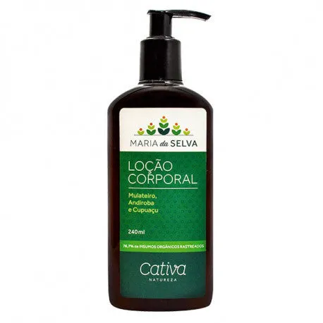 Loção Corporal Maria da Selva - Cativa - Frasco com 240ml