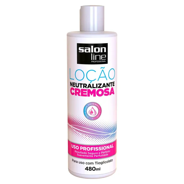 Loção Neutralizante Cremosa 480ml - Salon Line