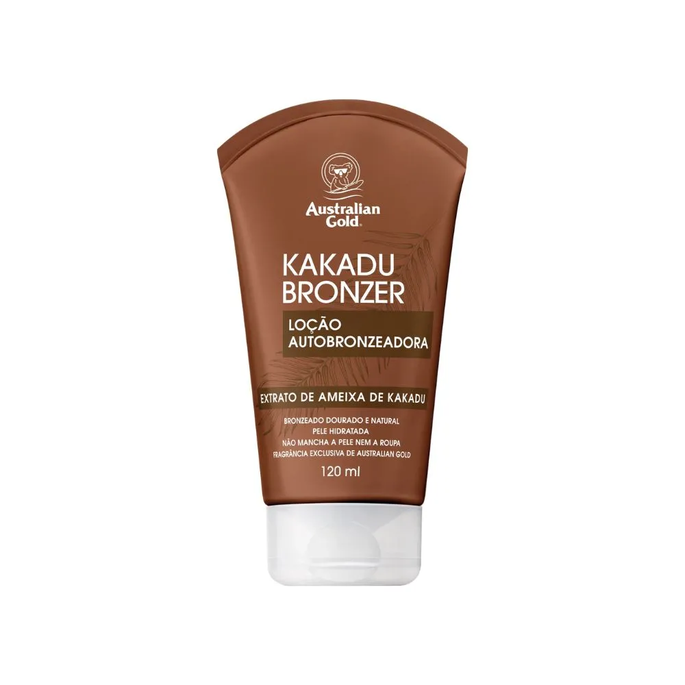 Loção Autobronzeadora kakadu Bronzer Australian Gold 120ml