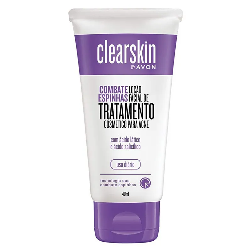 Loção Facial Clearskin De Tratamento Cosmético Para Acne 40ml - Avon