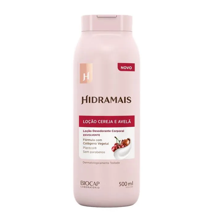 Hidratante Corporal Cereja e Avelã 500ML Hidramais