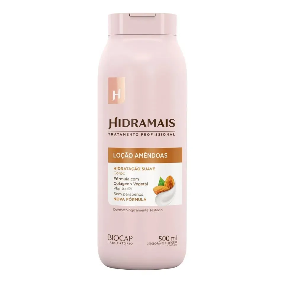 Loção Hidratante Hidramais Óleo de Amêndoas 500ml