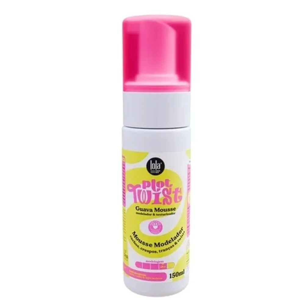 Lola Plot Twist Guava Mousse Modelador De Cachos 150ml