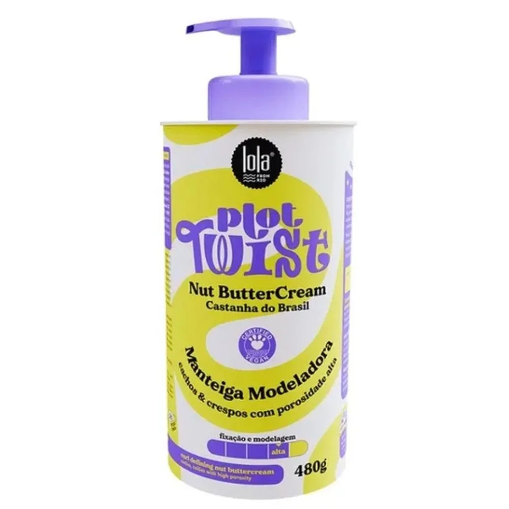 Lola Plot Twist Manteiga Modeladora Nut Butter Cream 480g