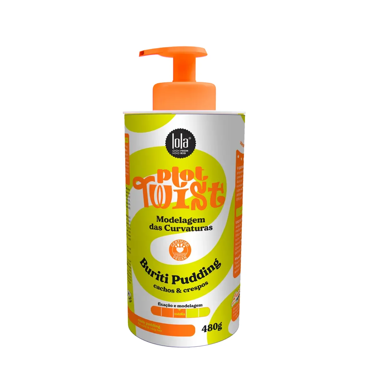 Lola Plot Twist Buriti Pudding Creme Modelador 480g | By Linda