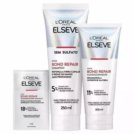 KIT ELSEVE SHAMPOO E CONDICIONADOR BOND REPAIR