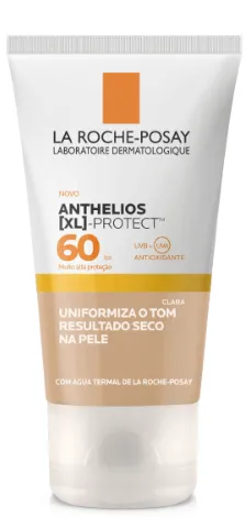 Anthelios Xl Protect Protetor Solar Facial Cor Clara Fps 60 Com 40g
