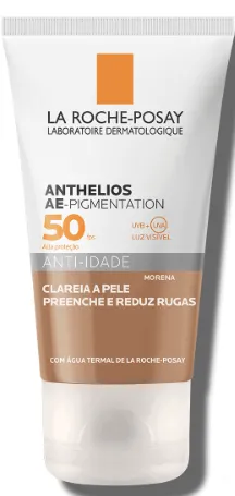 La Roche-Posay Protetor Solar Facial Anthelios AE-Pigmentation Anti-Idade Morena FPS50 40g