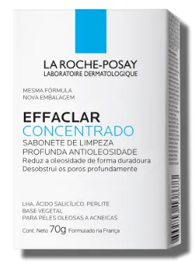 La Roche-posay Sabonete em Barra Effaclar Concentrado 70g