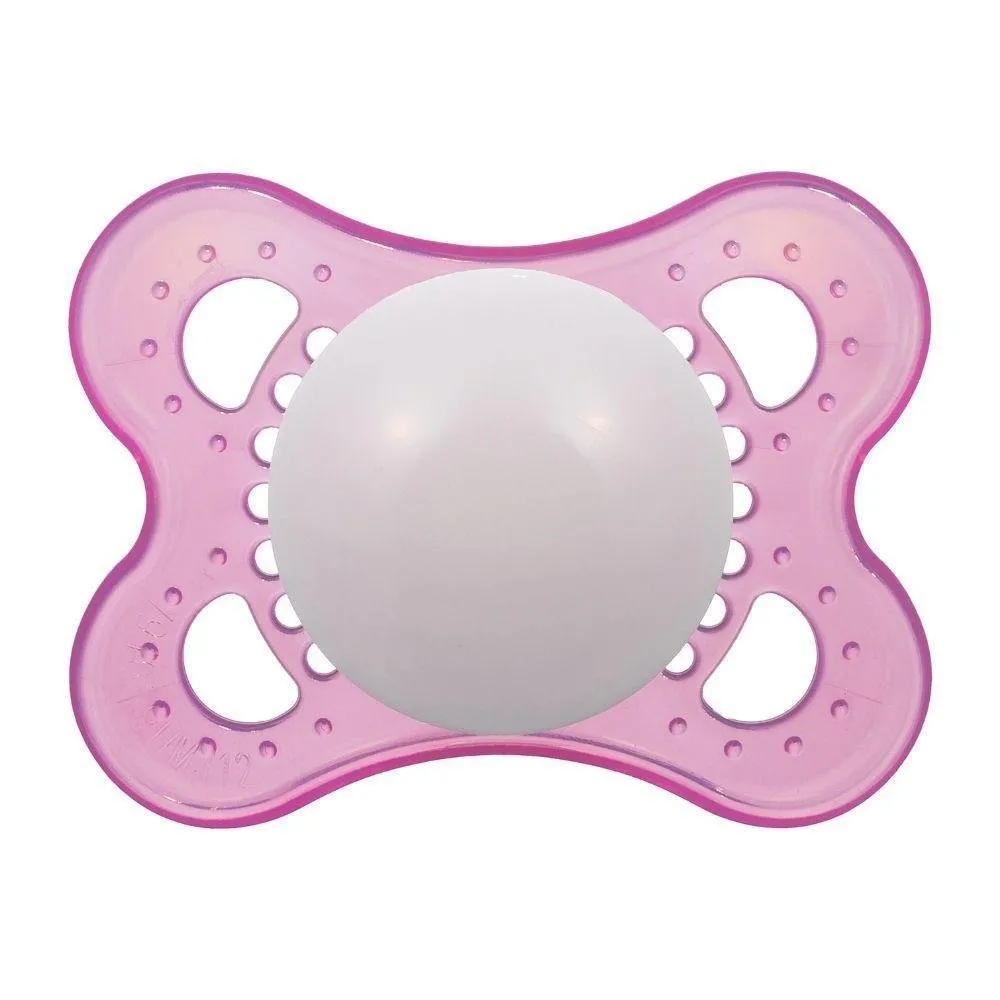 MAM Chupeta Original 0-6 Meses Rosa Meninas 2436
