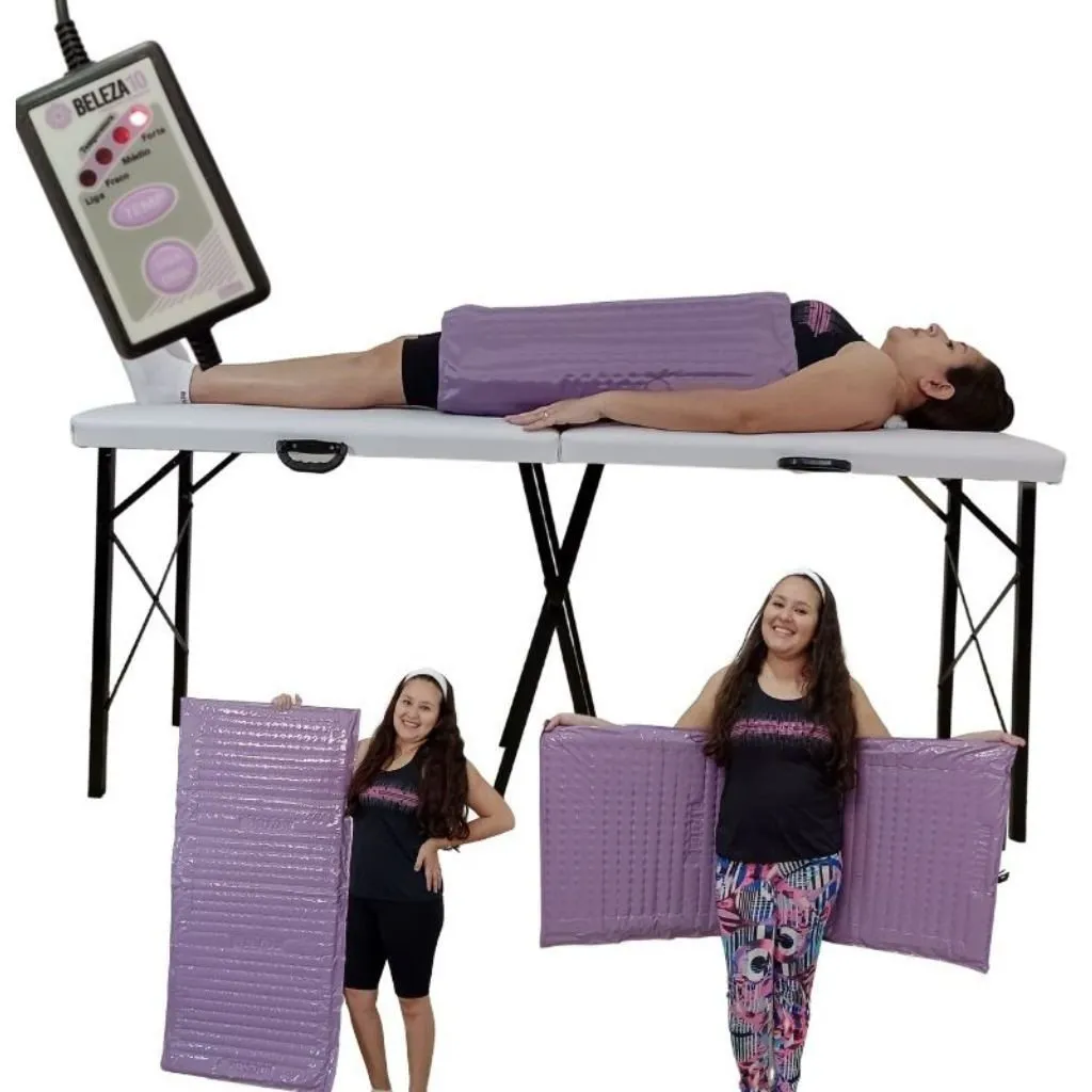 Manta Térmica Estética Média 1,40X0,70 com Infravermelho Beleza10 Bivolt