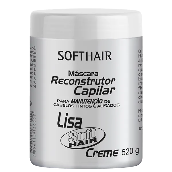 CREME SOFT HAIR RECONSTRUTOR LISA 520G UN