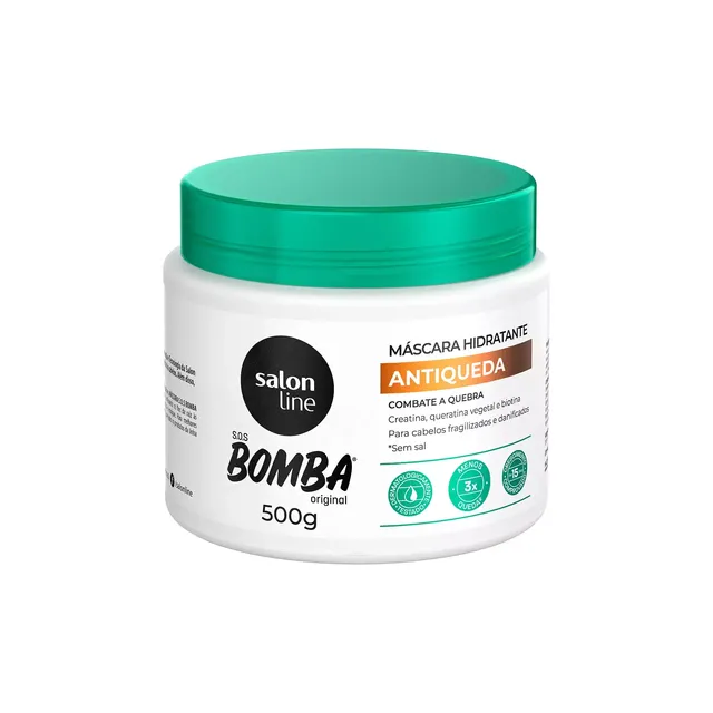 Máscara de hidratação SOS Bomba Antiqueda 500g - Salon Line