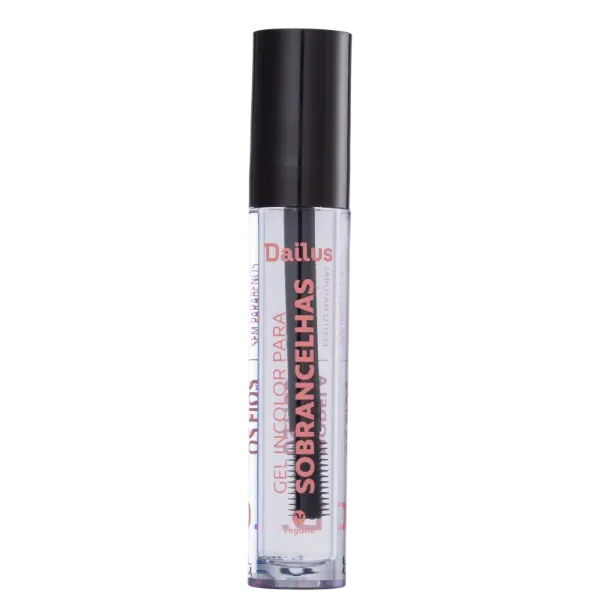 Máscara para Sobrancelha Gel Incolor 4ml - Dailus