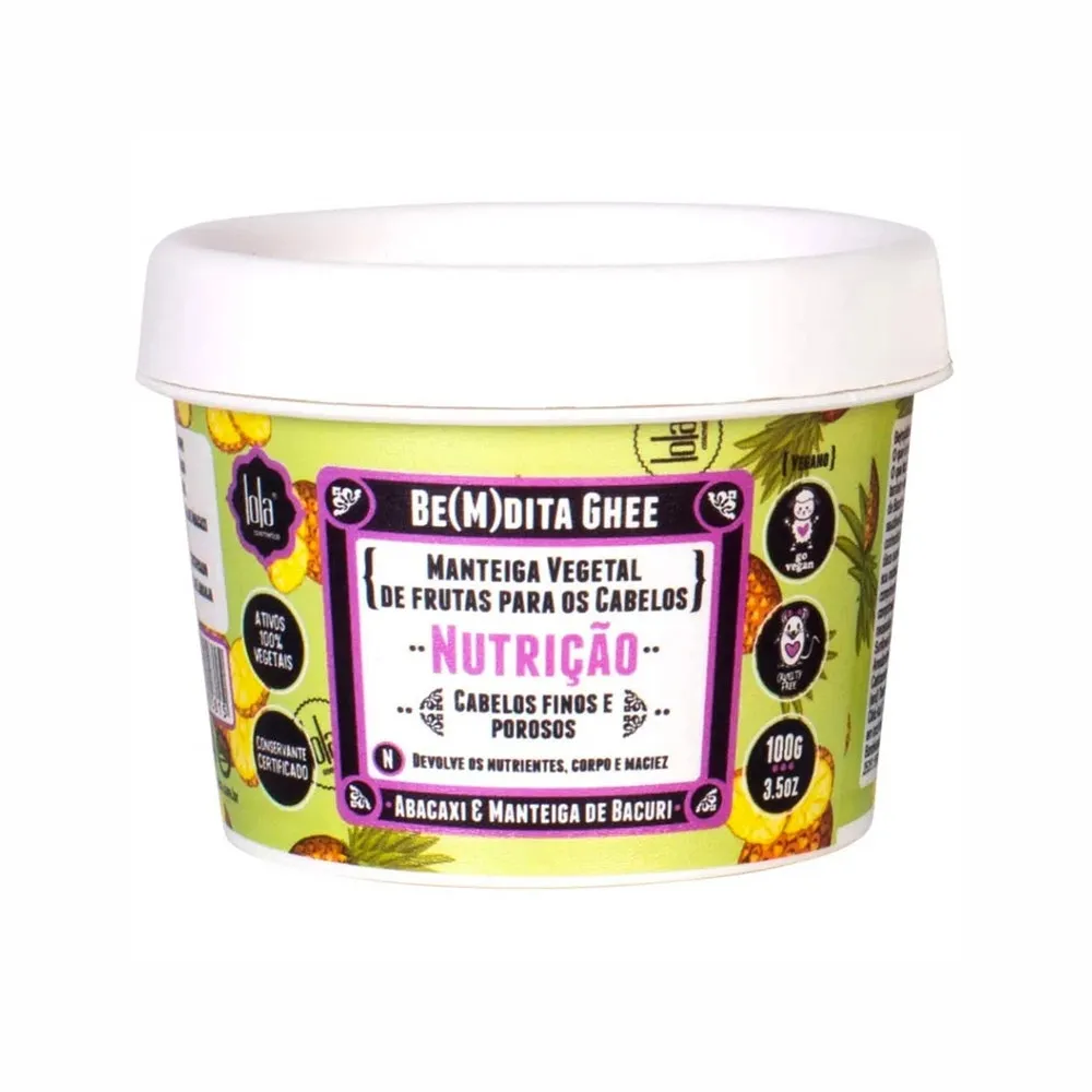 Máscara De Hidratação Be(M)Dita Ghee Nutrição Abacaxi