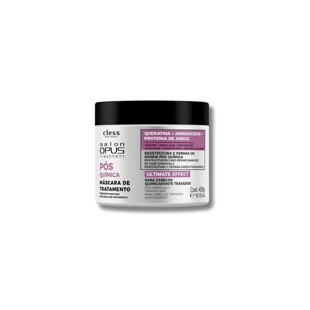 Máscara DeTratamento Salon Opus 400g Pós Química (Ex Arroz Negro)