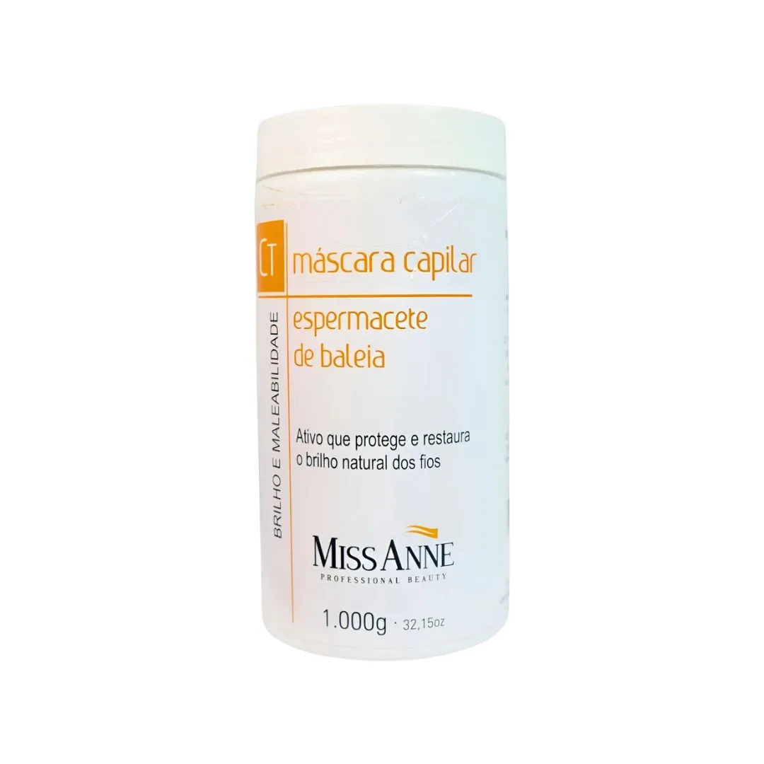 Máscara Miss Anne Espermacete de Baleia 1Kg