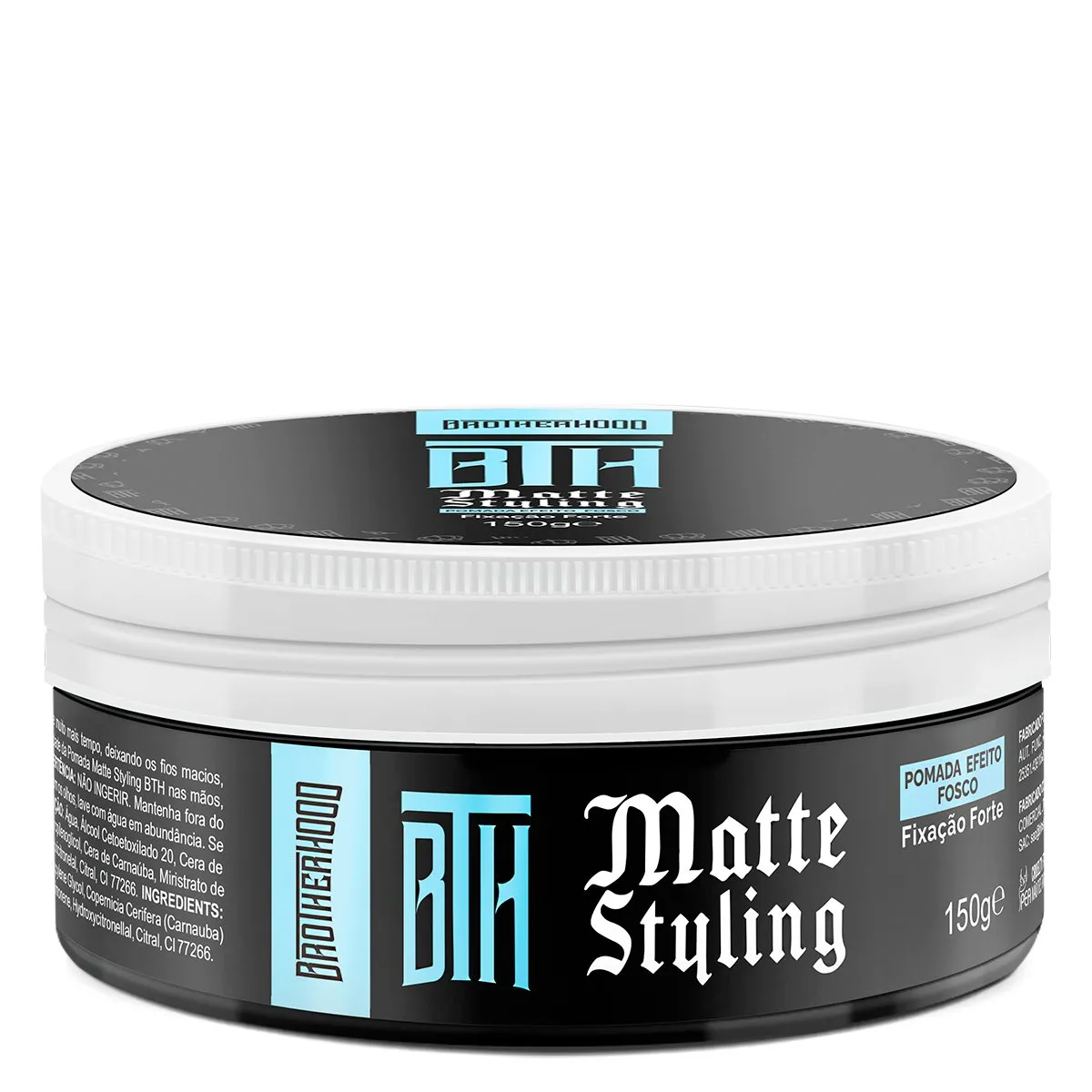 Pomada Modeladora Efeito Seco Matte Styling BTH 150g