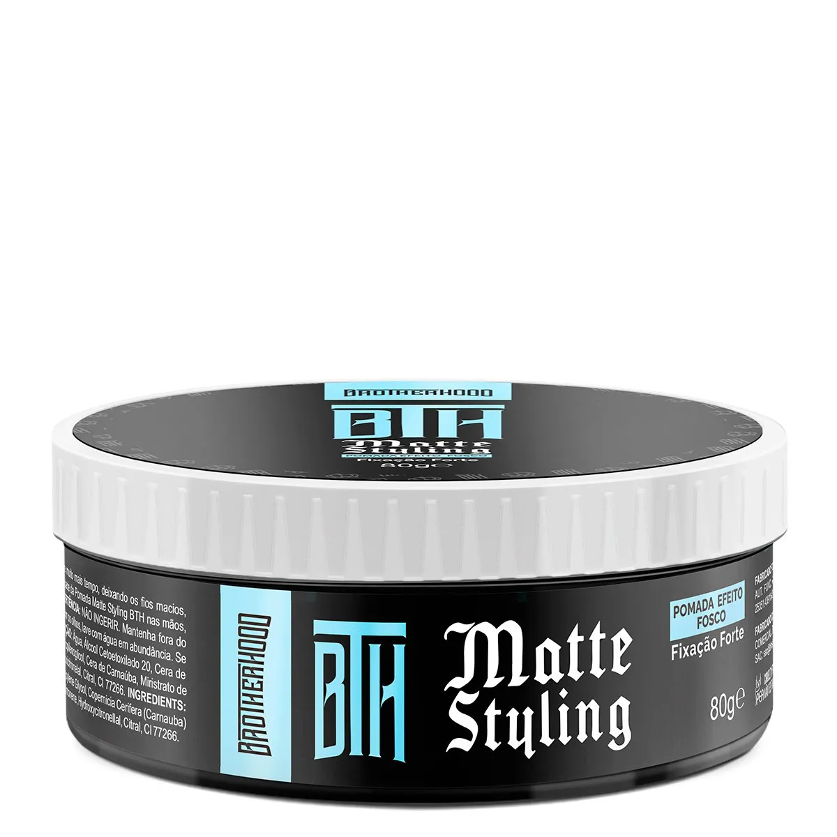 Pomada Modeladora Efeito Seco Matte Styling BTH 80g