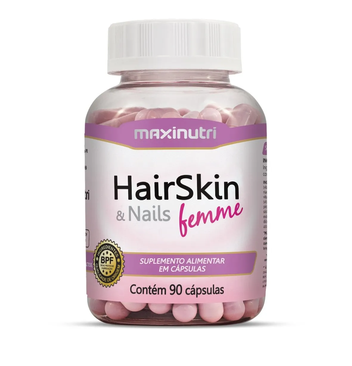 Maxinutri Hairskin & Nails Femme 90 Cápsulas