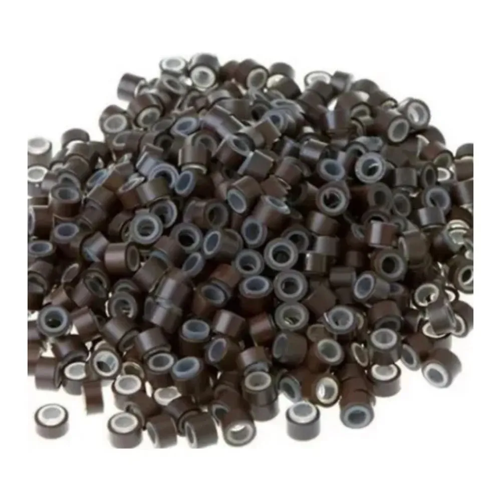 Microlinks Marrom com Silicone C/200un