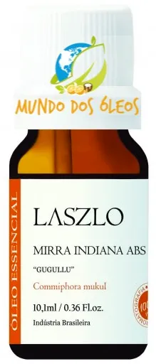Óleo Absoluto de Mirra Indiana "Gugullu" - Laszlo - Frasco com 10ml