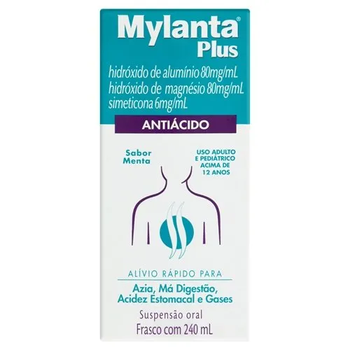 Mylanta Plus Menta 240ML