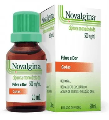 Novalgina Analgésico E Antitérmico Em Gotas 20ml