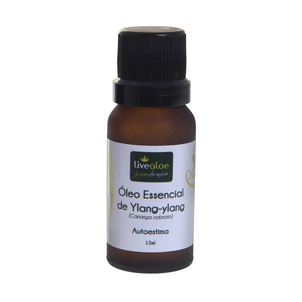 Óleo Essencial de Ylang Ylang - LiveAloe - Frasco com 12ml
