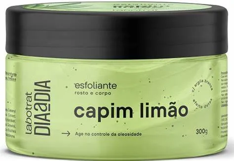 Esfoliante Rosto/Corpo Dia A Dia Capim Limão 300G Labotrat