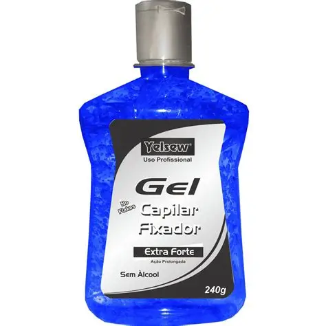 Gel Fixador Azul Com Flip Top 240G Yelsew