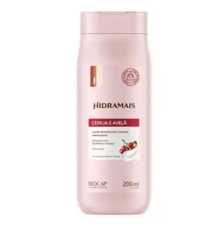Hidratante Corporal Cereja E Avelã 200ML Hidramais