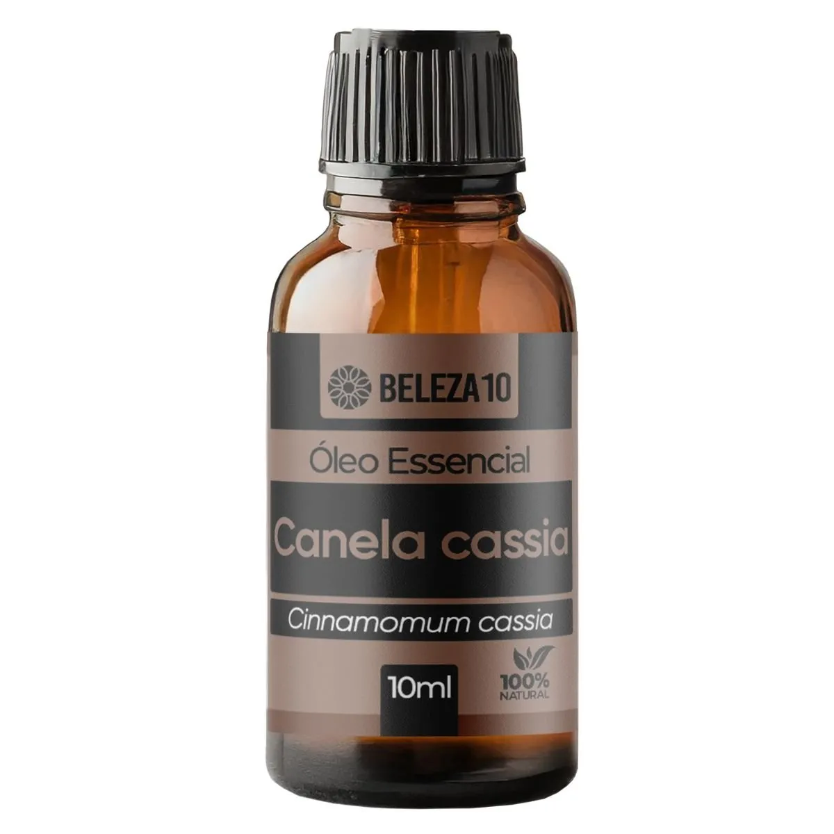Óleo Essencial Canela Cassia 100% Puro 10ml Beleza10