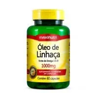 Maxinutri Óleo Linhaça 1000MG 60 Cápsulas