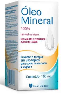 Óleo Mineral União Química 100ml