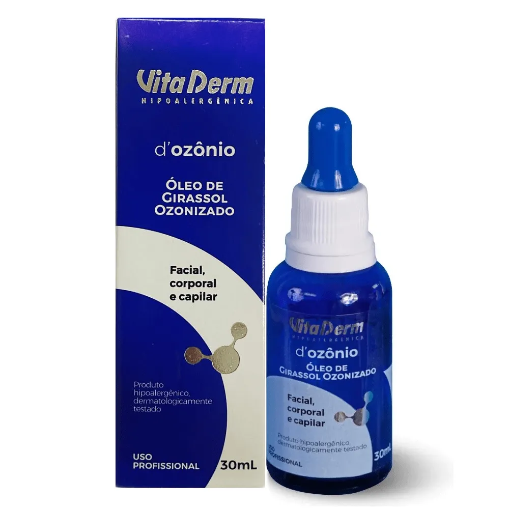 Óleo de girassol Ozonizado Vita Derm 30ml