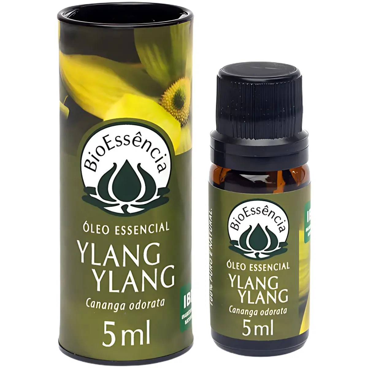 Óleo Essencial Vegano Ylang Ylang 5ml - BioEssência