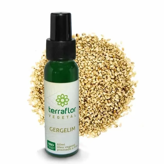 Óleo vegetal de Gergelim - Terra Flor - Frasco com 60ml
