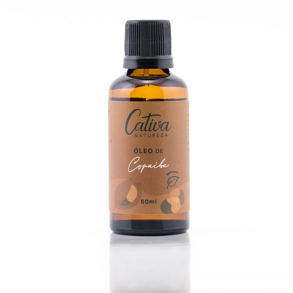 Óleo Vegetal de Copaíba - Cativa - Frasco com 50ml