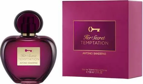 Perfume Antonio Banderas Her Secret Temptation Feminino Eau De Toilette 50ml