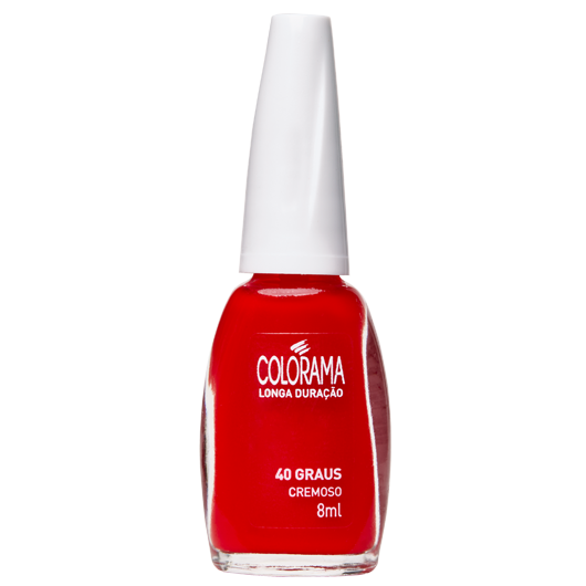 Esmalte Verniz E Cor 40 Graus 8ML Colorama