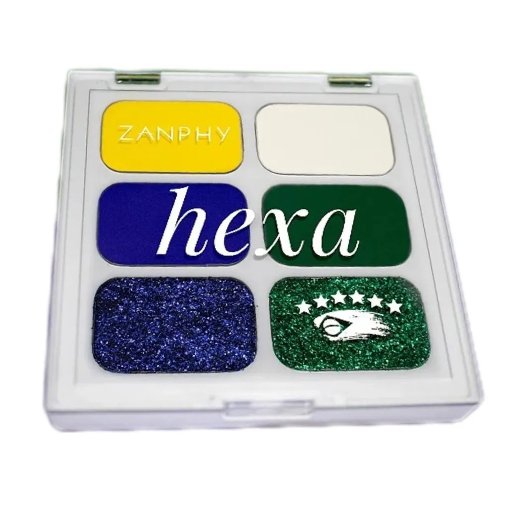 Paleta de maquiagem Multifuncional Hexa Zanphy