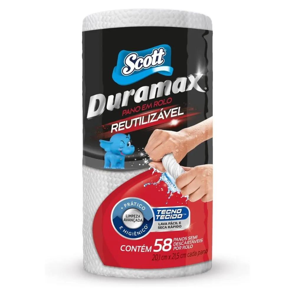 Pano Reutilizável Scott Duramax C/58un